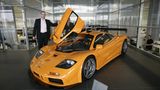 Steht wohl nicht in jeder Garage: Der McLaren F1 wurde nur 80 Mal gebaut und könnte nun schon das H-Kennzeichen tragen.