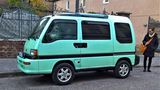Kein Sportwagen, aber ebenso exotisch: Der Subaro Libero war chmal, kurz, hoch und hatte Allrad-Antrieb.