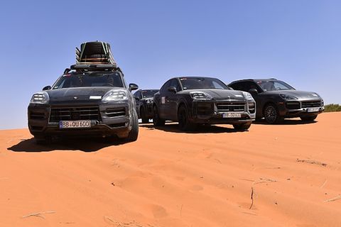 Erprobung Porsche Cayenne 2022