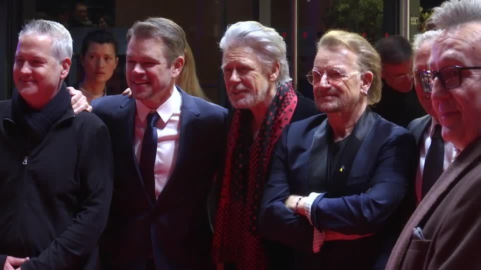 Video: Bono rockt die Berlinale