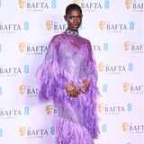 Jodie Turner-Smith bei den Baftas