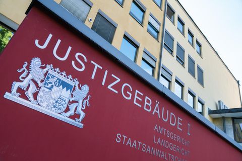 Das Justizgebäude I der Stadt Coburg