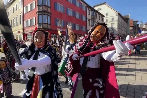 Video: Narrensprung in Rottweil