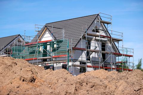Die KfW fördert energiesparende Neubauten 