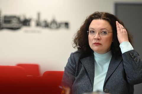 SPD-Politikerin Andrea Nahles