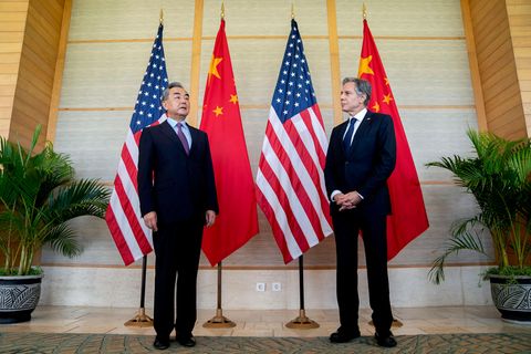 Antony Blinken und Wang Yi