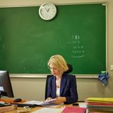 Géraldine Lou in der Schule