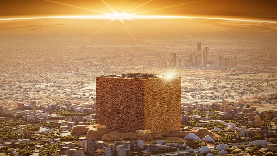 Unglaubliches Mammutprojekt: Saudi Arabien baut würfelförmigen Mega-Wolkenkratzer