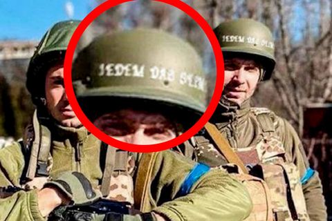 Ukraine – Drohnenschlag, Nazi-Helm und Hakenkreuz-Werbung: Diesen Kriegs-Fakes dürfen Sie nicht glauben