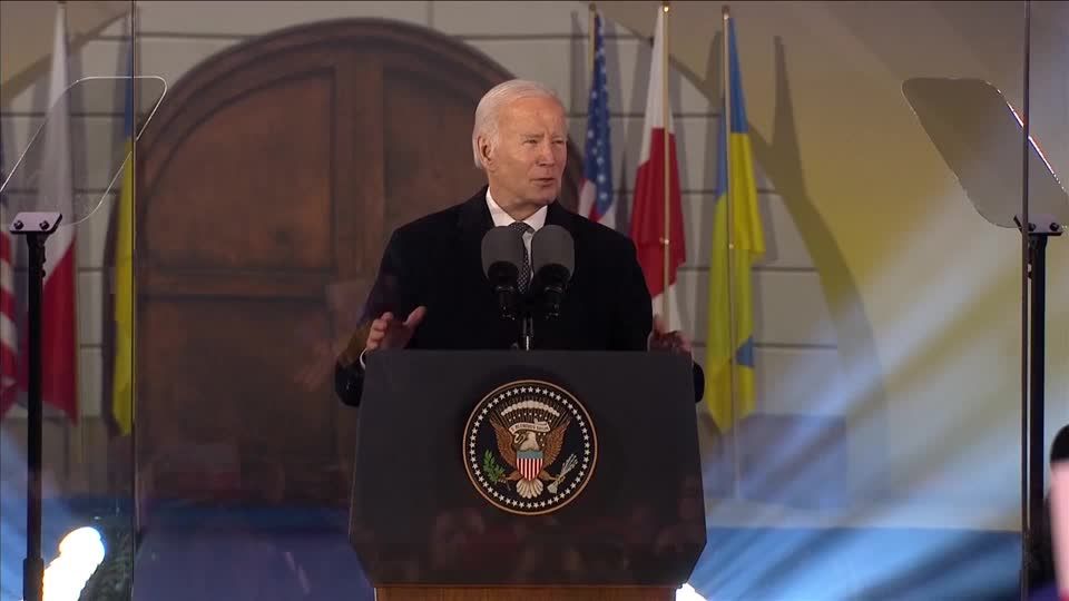 Video: Biden in Polen - Die Ukraine wird siegen