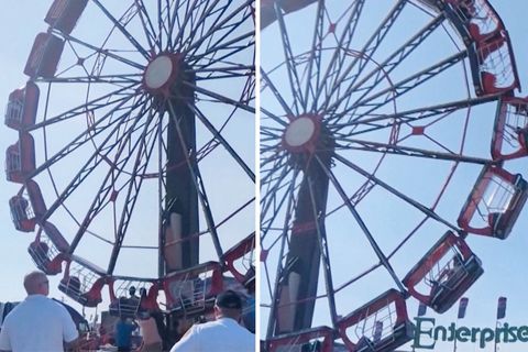 Florida: Horror im Fahrgeschäft: Jahrmarkt-Besucher bangen um ihr Leben