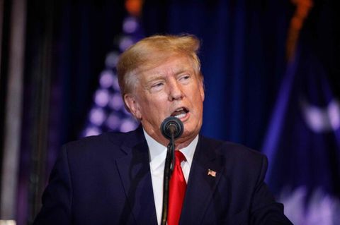 Er will wieder ins Weiße Haus: Ex-US-Präsident Donald Trump