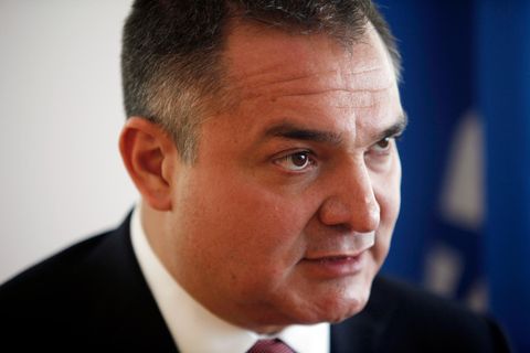Genaro García Luna, früherer Sicherheitsminister in Mexiko, hier während eines Interviews mit der Associated Press