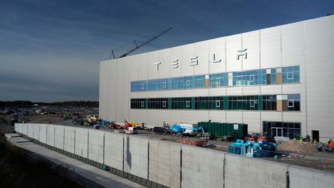 Die Tesla Gigafactory in Grünheide