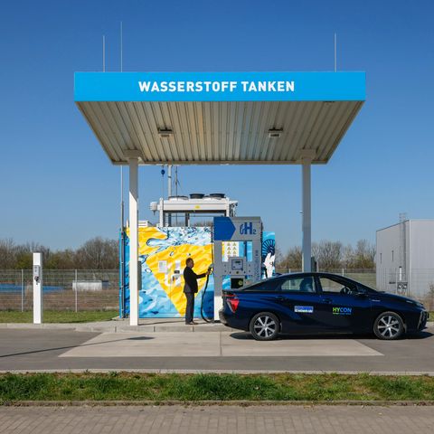 Wasserstofftankstelle