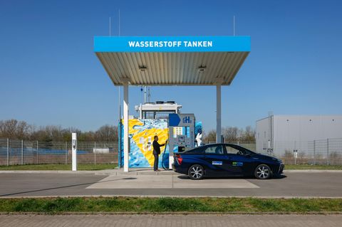 Wasserstofftankstelle