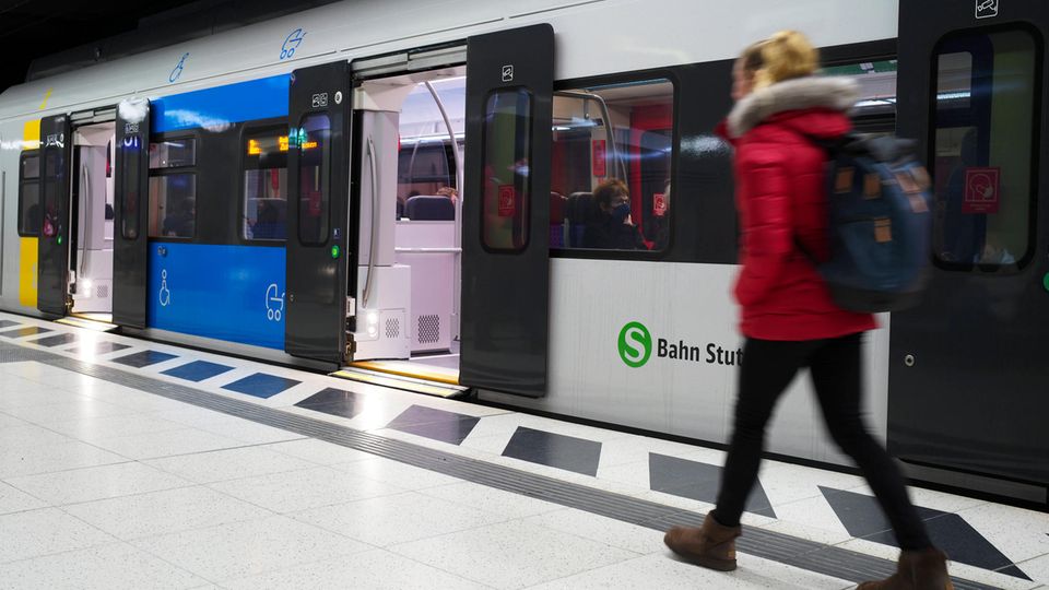 Eine S-Bahn in Stuttgart (Symbolfoto)