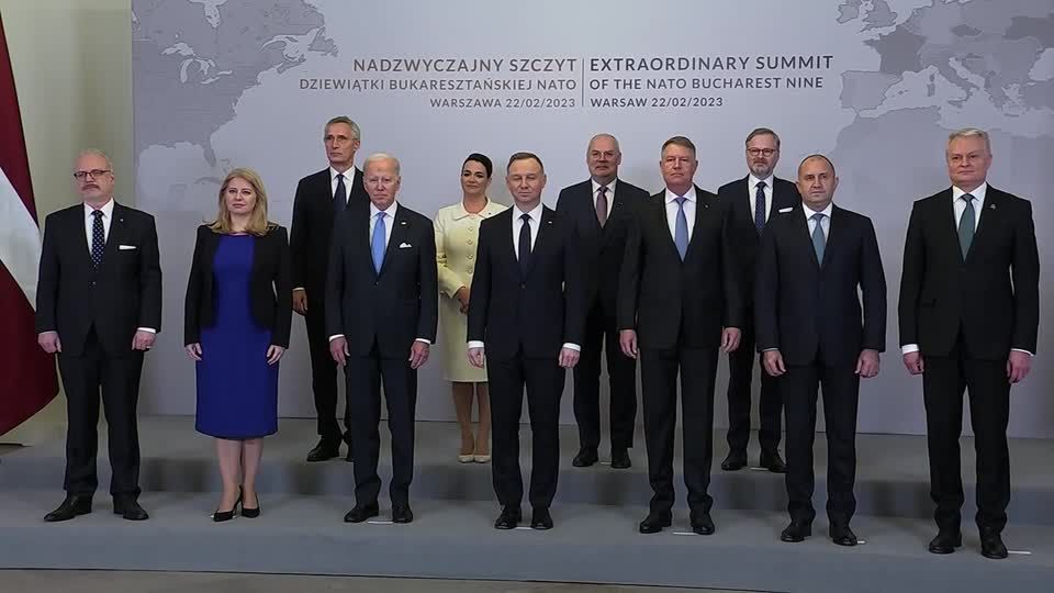 Video: Biden - Nato-Ostflanke ist gemeinsame Verteidigungsfront Video: Biden - Nato-Ostflanke ist gemeinsame Verteidigungsfront