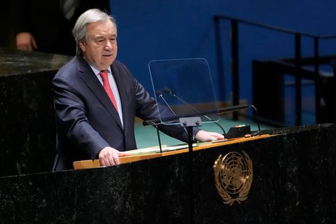 António Guterres, Generalsekretär der Vereinten Nationen