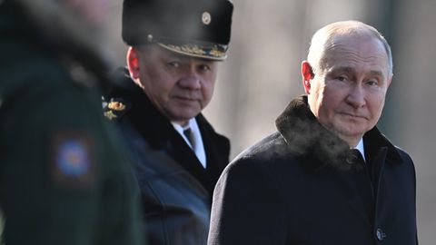Wladimir Putin zelebriert in Russland den Tag des Vaterlandsverteidigers