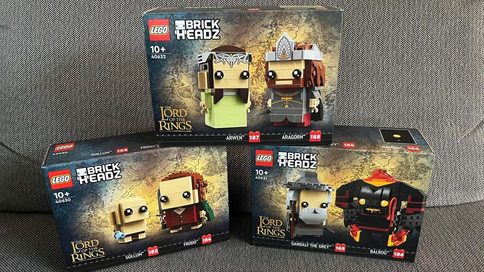 Lego Herr der Ringe Sets: Die Brickheadz Sets aus 2023
