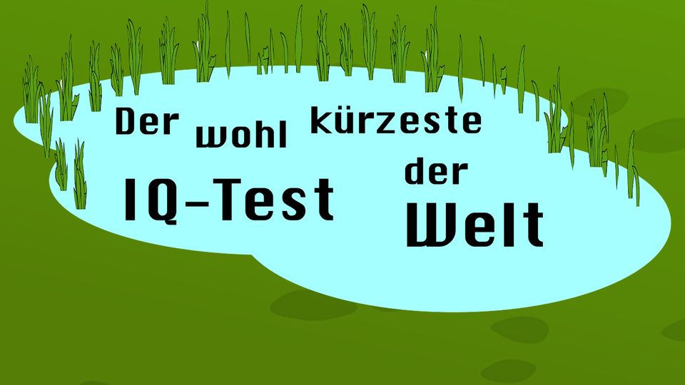 Viele scheitern: Der wohl kürzeste IQ-Test der Welt