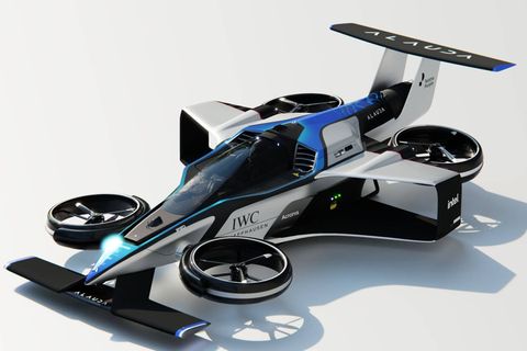 Das fliegende Rennauto Airspeeder Mk4