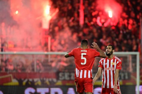 Da stand es 3:1. Union Berlin setzte sich in den Play-offs für das Europa-League-Achtelfinale gegen Ajax Amsterdam durch