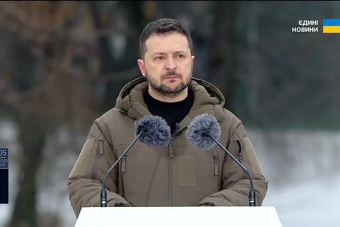 Video: Ukraine gedenkt Kriegsjahr