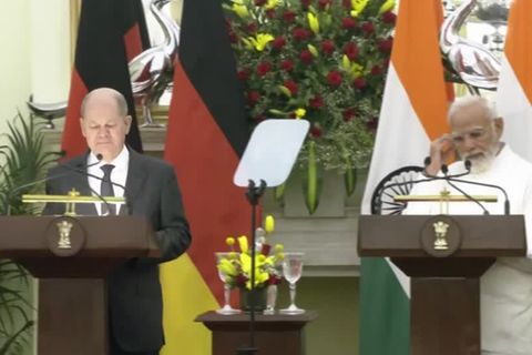 Video: Scholz: Deutschland und Indien wollen Wirtschaftszusammenarbeit ausbauen