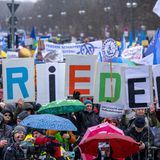 Berlin-Demo: Friedensbotschaft