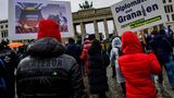 Berlin-Demo: Schilder