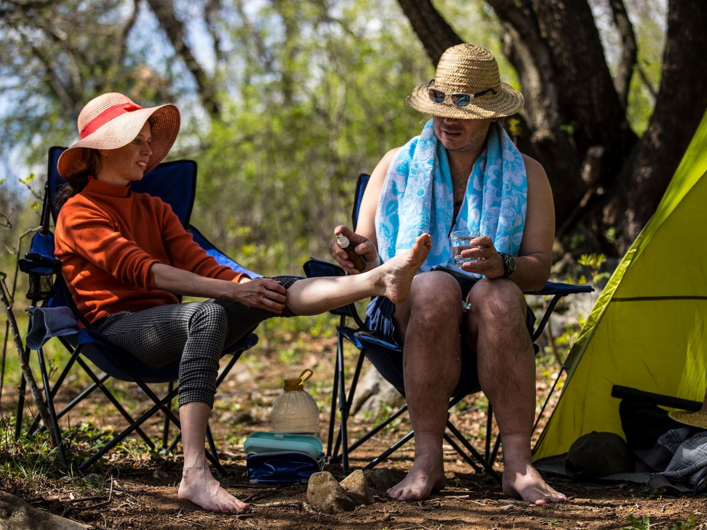 Langeweile, Mückenstiche, Rückenschmerzen: Camping wird überbewertet