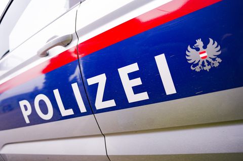 Österreichisches Polizeiauto