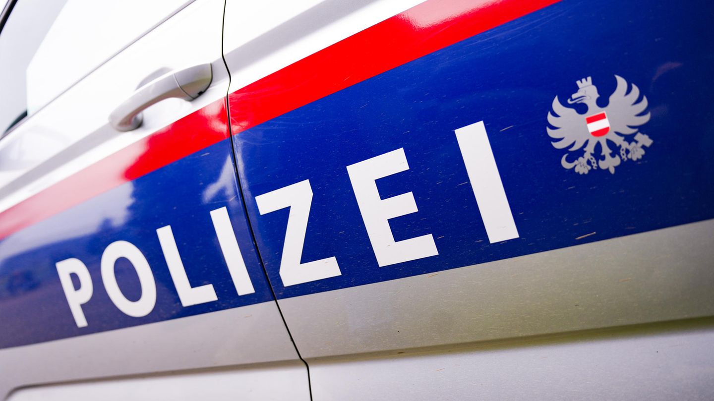 Österreichisches Polizeiauto