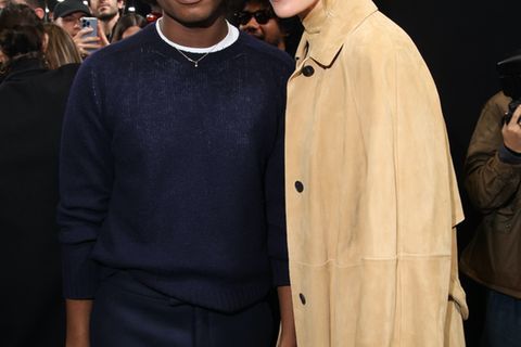 Maximilian Davis und Uma Thurman
