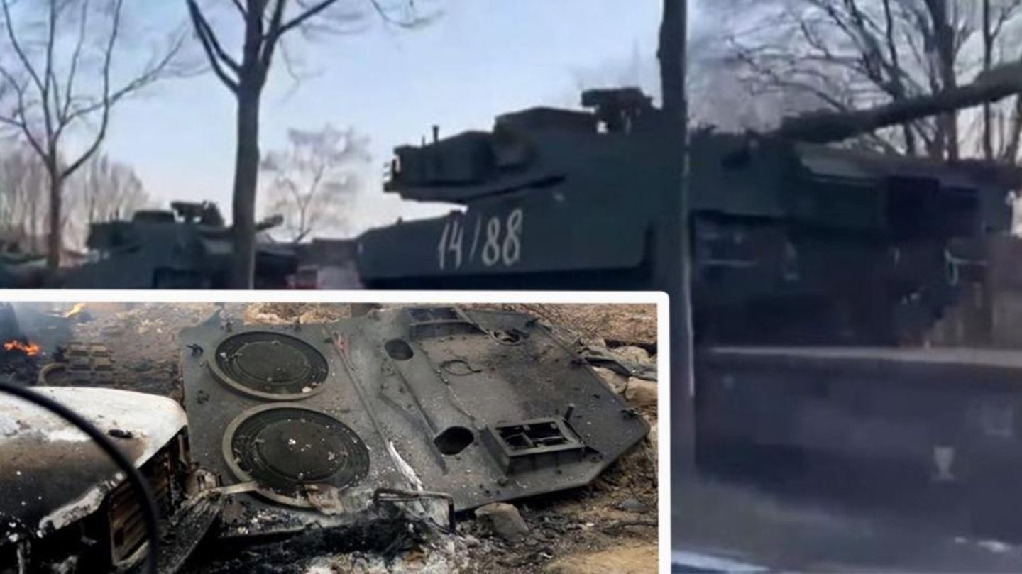 Faktencheck: Abschuss und Nazi-Code Leopard-Panzer Leopard-Panzer nach angeblichen Abschuss und mit Nazi-Code bemalt