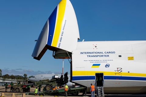 Hier war sie noch in Betrieb: Die Antonov An-225.