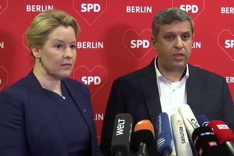 Video: Bin megastolz - Berliner SPD will Koalitionsgespräche mit CDU