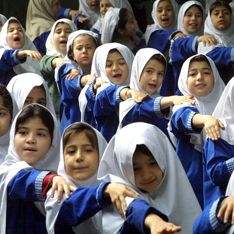 Iranische Schülerinnen