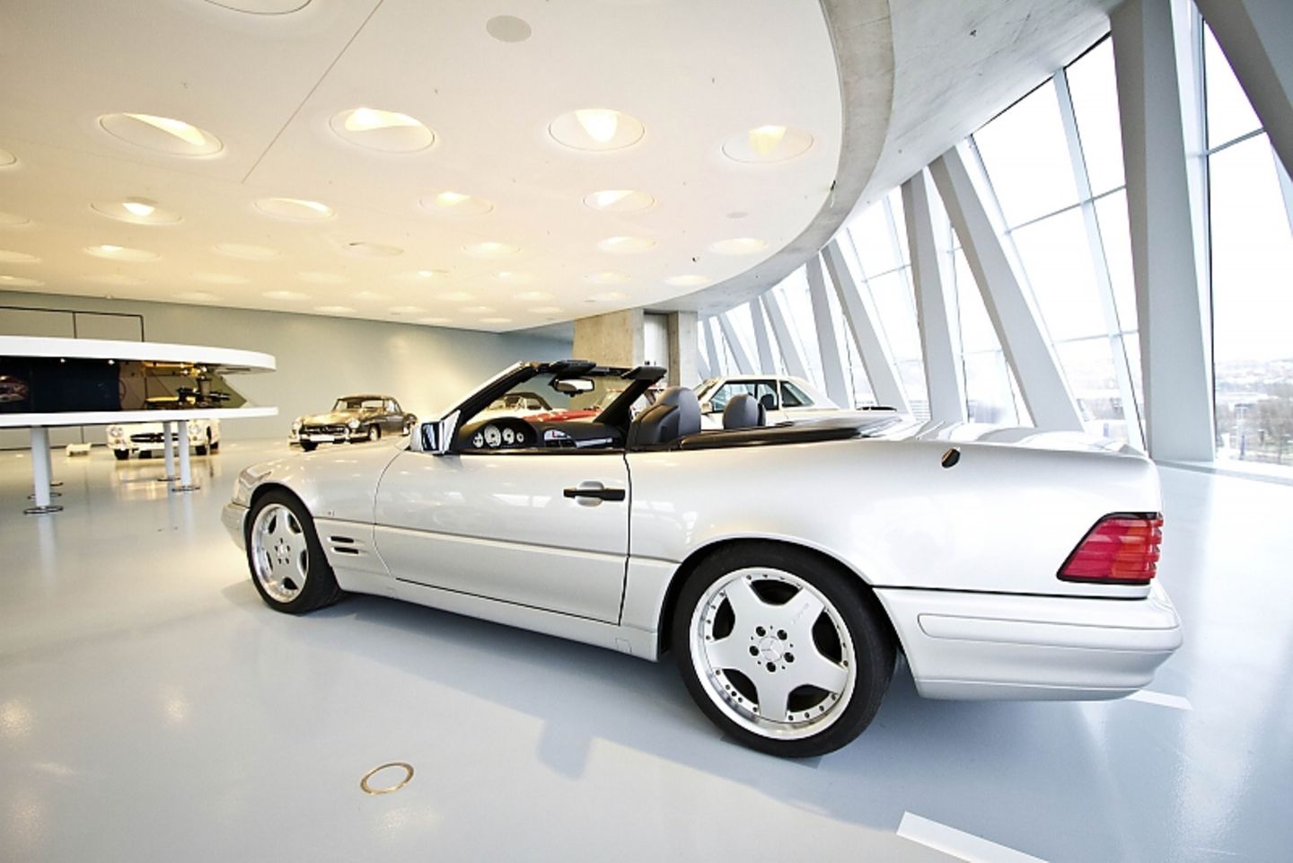 Mercedes Steer by Wire 1998 im SL R129