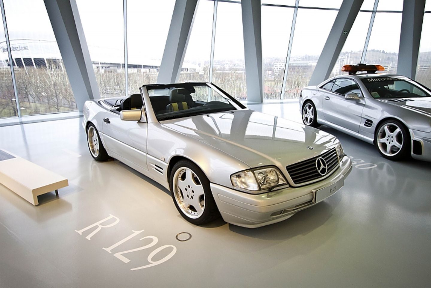 Mercedes Steer by Wire 1998 im SL R129