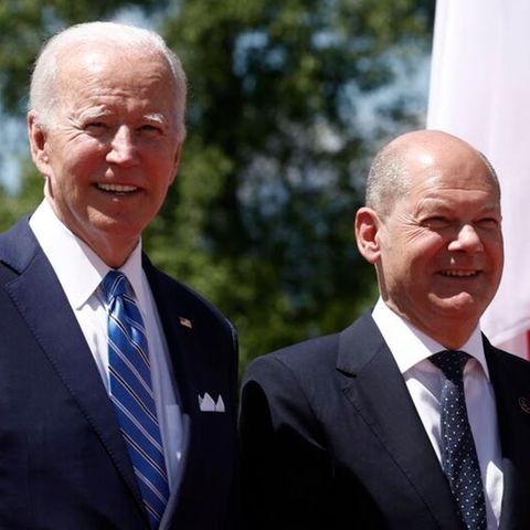 US-Präsident Joe Biden (l.) und Kanzler Olaf Scholz