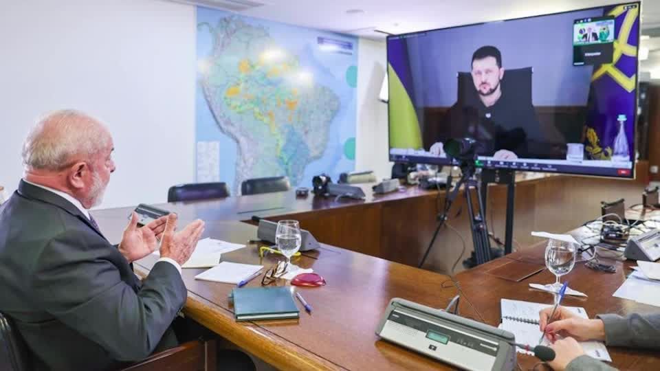 Video: Lula telefoniert mit Selenskyj - "Brasilien bleibt neutral"
