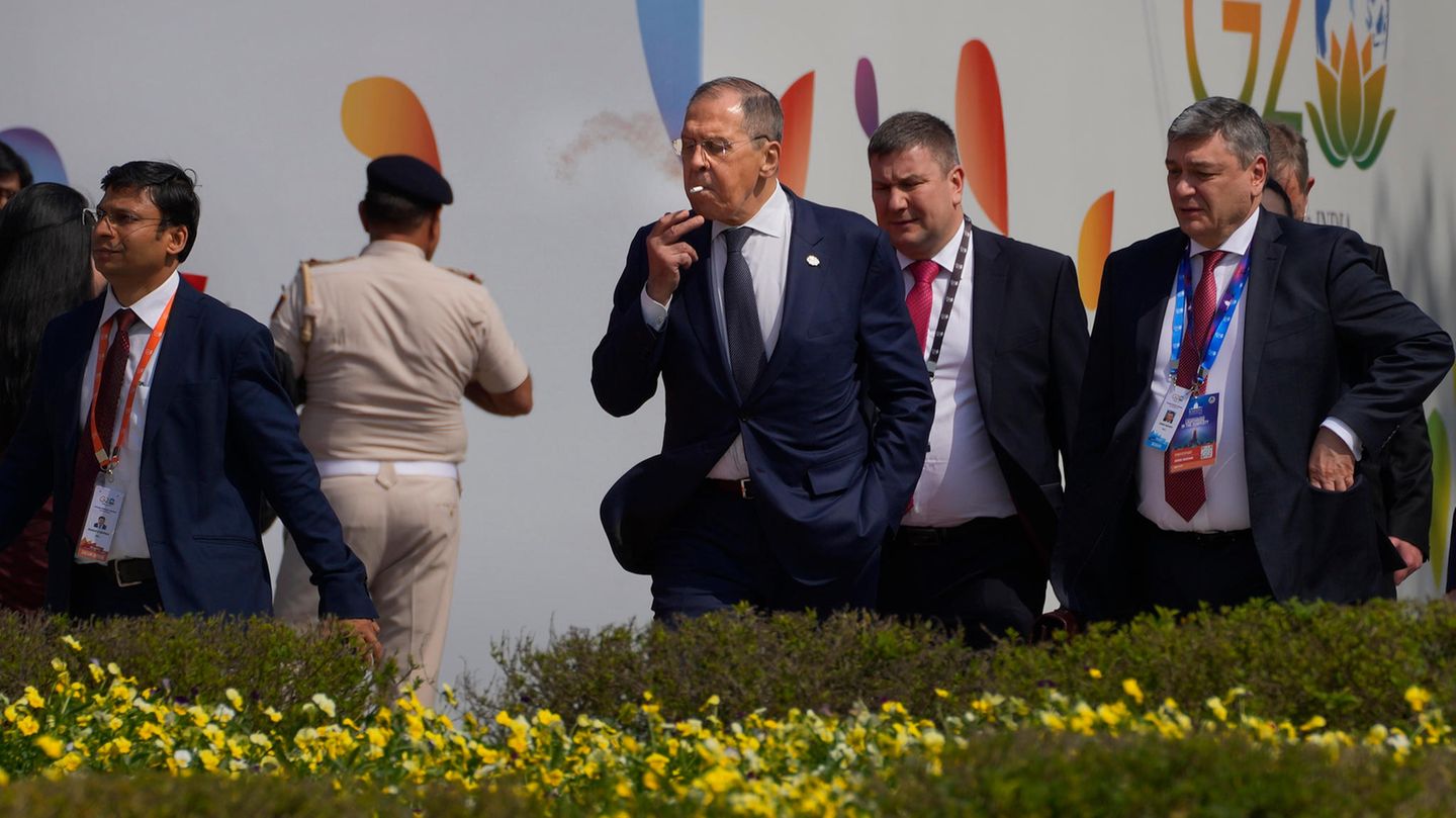 G20: Foreign ministers of Russia and the USA exchange ideas for ten minutes