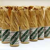Mehrere Fläschen Underberg-Schnaps