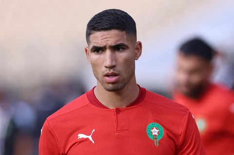 Der marokkanische Nationalspieler und Verteidiger von Paris Saint-Germaine, Achraf Hakimi