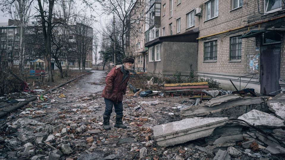 Bachmut vor dem Fall. Bilder einer Schlacht, die nicht enden darf