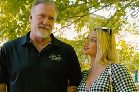 Bekanntes Paar mit Altersunterschied von 40 Jahren: Willow verlässt David