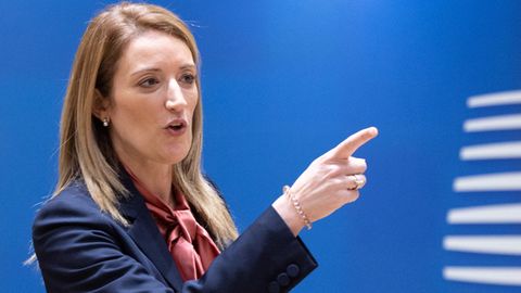 EU-Parlamentspräsidentin Roberta Metsola